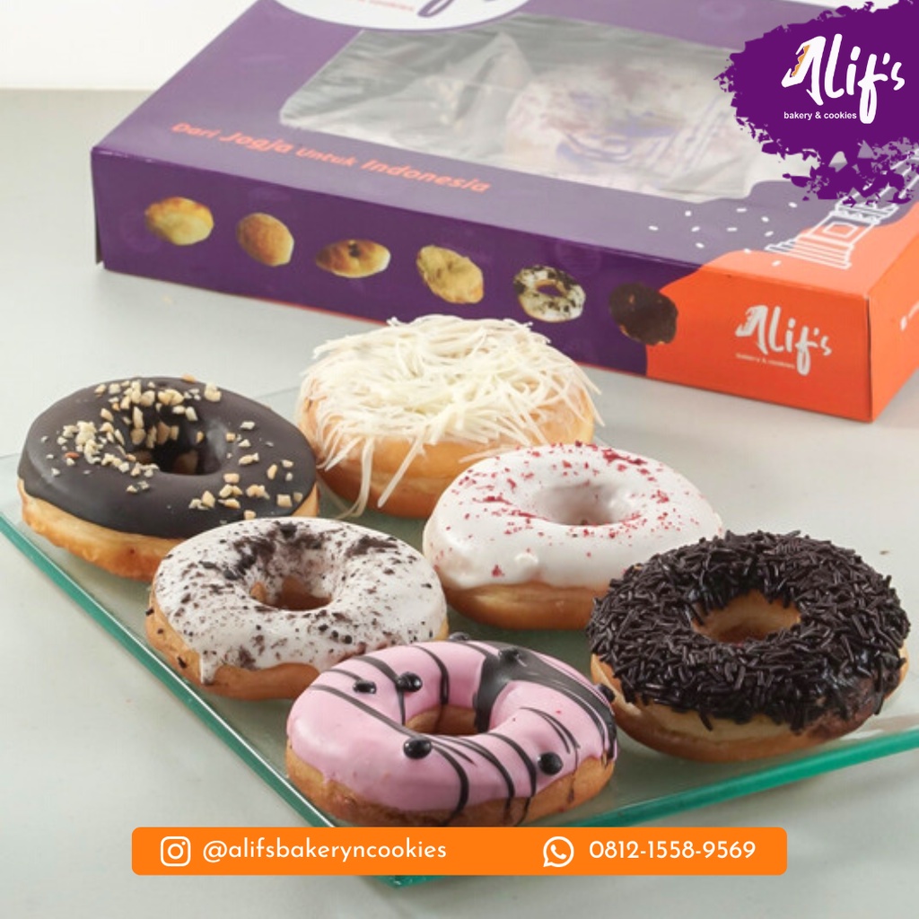 Jual Paket Donat Roti Kue Cake Makanan Cemilan Jajanan Oleh Oleh Khas