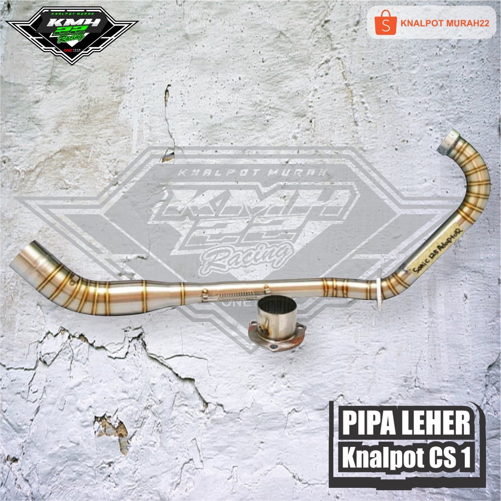 Pipa Leher Knalpot Racing CS 1 - Sonic 125 PNP Silincer  knalpot berkualitas