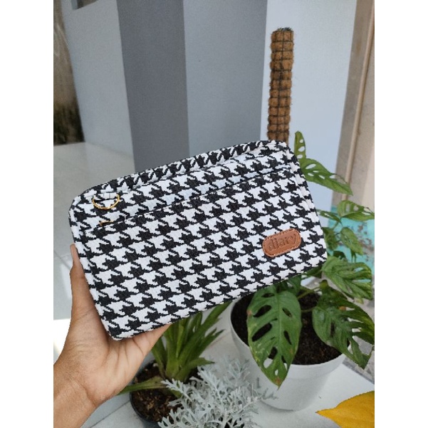 Wallet Kanvas Organizer Dompet Slempang Wanita