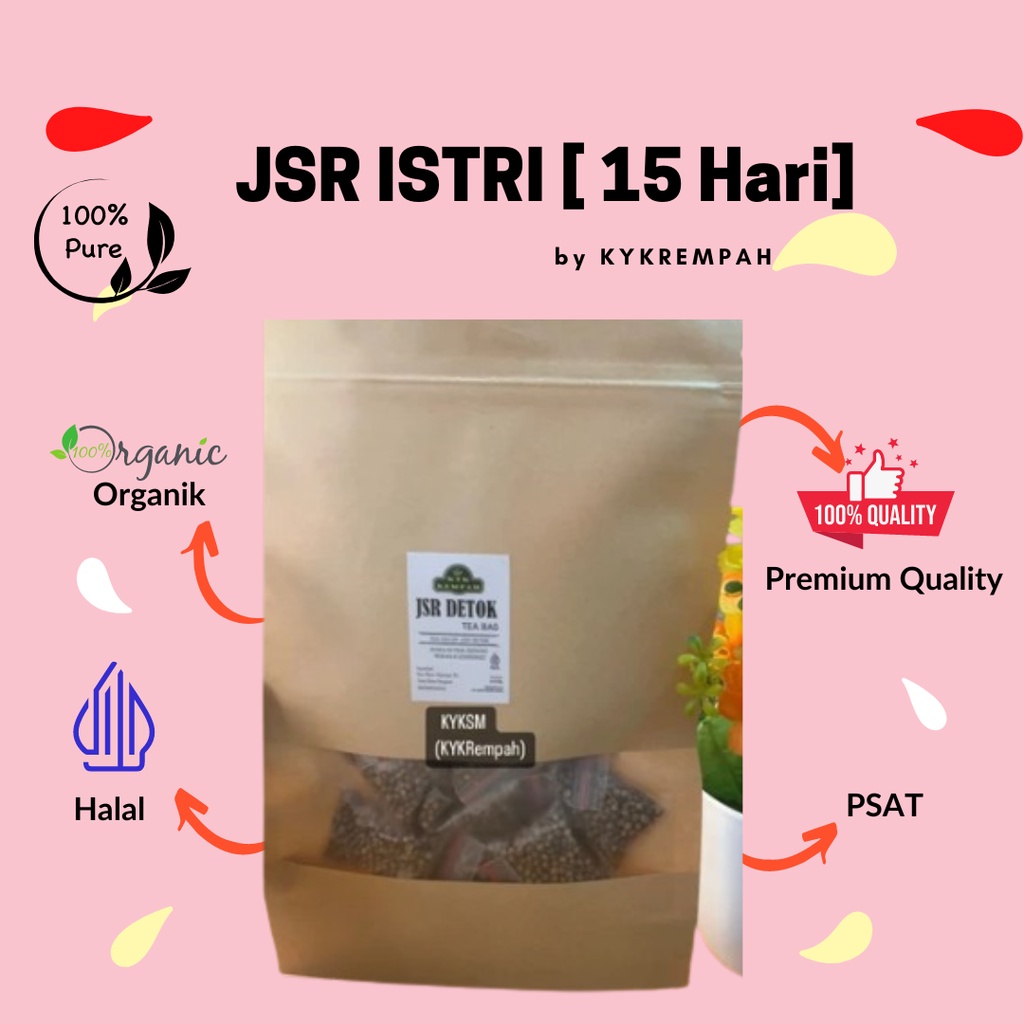 

JSR ISTRI [15 Hari] | JSR Kesuburan Rahim | Jsr Hormonal