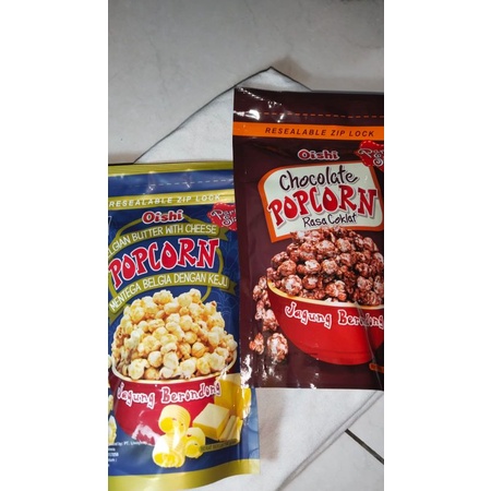 

Oishi PopCorn Belgian Butter With Cheese / Chocolate 100 gran