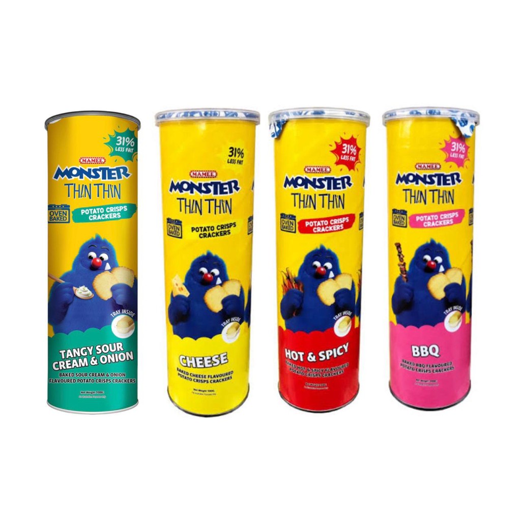 MAMEE Monster Potato Crisps 100gr / Keripik Kentang