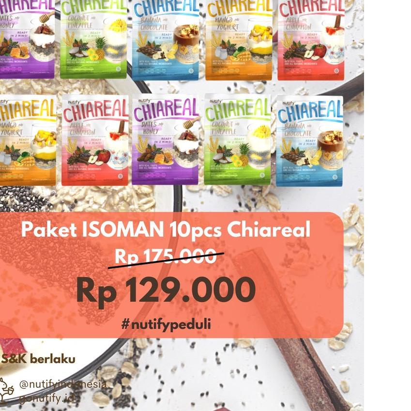 

☏ Paket Isoman Nutify Chiareal isi 10 ❂