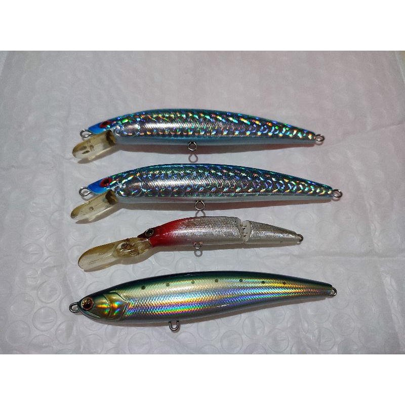 Lure Borongan 4pcs Bekas
