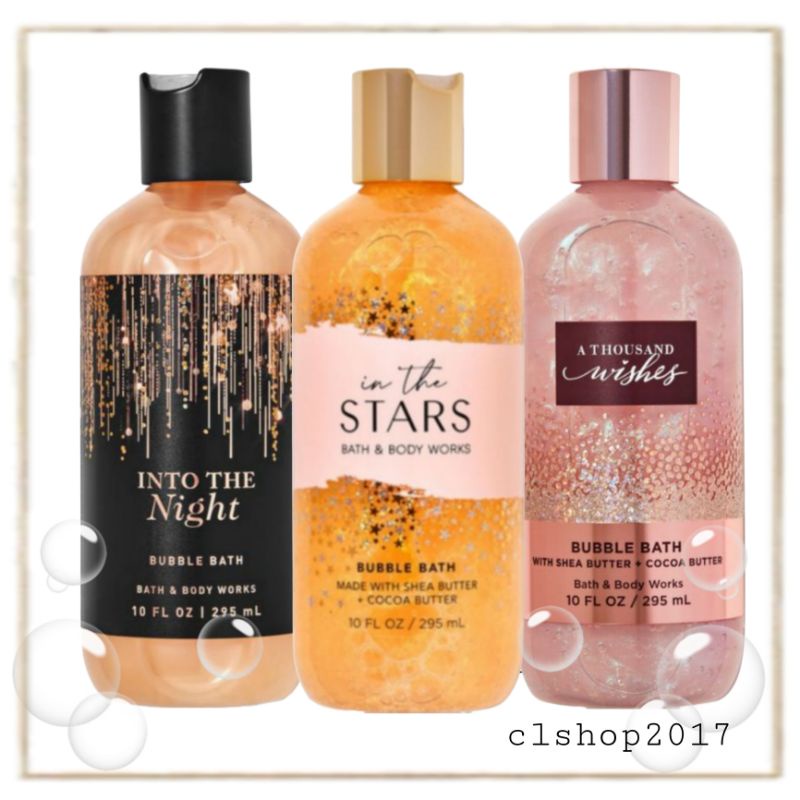 BATH &amp; BODY WORKS AROMATHERAPY LUXURY BATH 445 ML BATH SALT SOAK 481 G BUBBLE BATH 295 ML A THOUSAND WISHES ATW STEEPED INVIGORATION ROSE TANGERINE TEA EUCALYPTUS SPEARMINT SLEEP CHAMOMILE BERGAMOT LAVENDER VANILLA IN THE STARS ITS INTO THE NIGHT ITN MIX