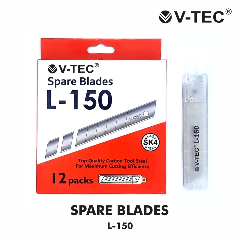 

Isi Cutter Besar V-Tec L-150 / Refill Spare Blades V-Tec L-150