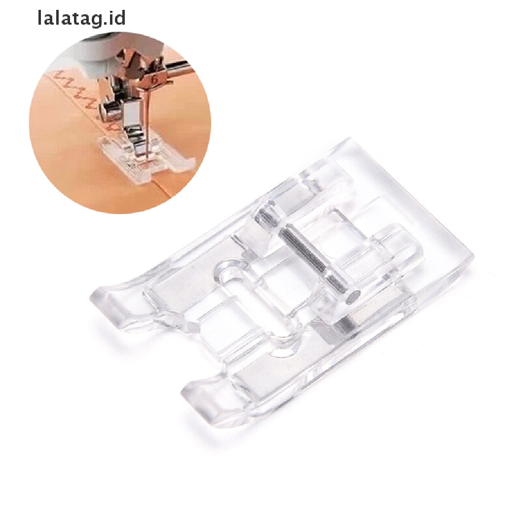 [lalatag] Bordir Patch Presser Foot Jahit DIY Bahan Plastik Bening Untuk Mesin Jahit [ID]