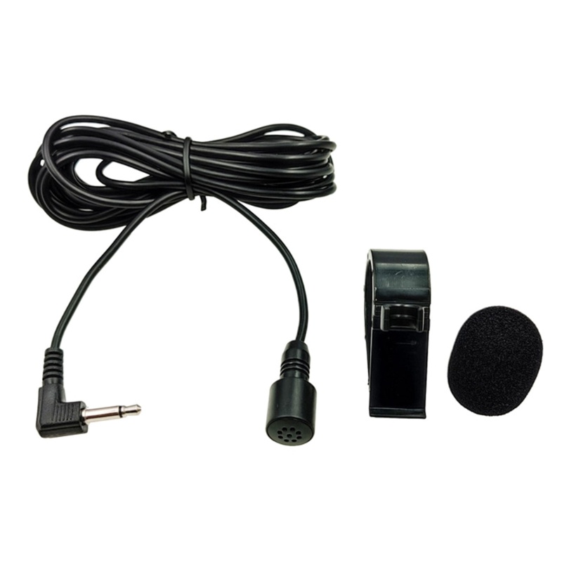 Zzz Profesional Mikrofon Mobil 3.5mm Klip Jack Plug Mic Stereo/Mono Mini Kabel Mikrofon Eksternal Untuk Auto DVD