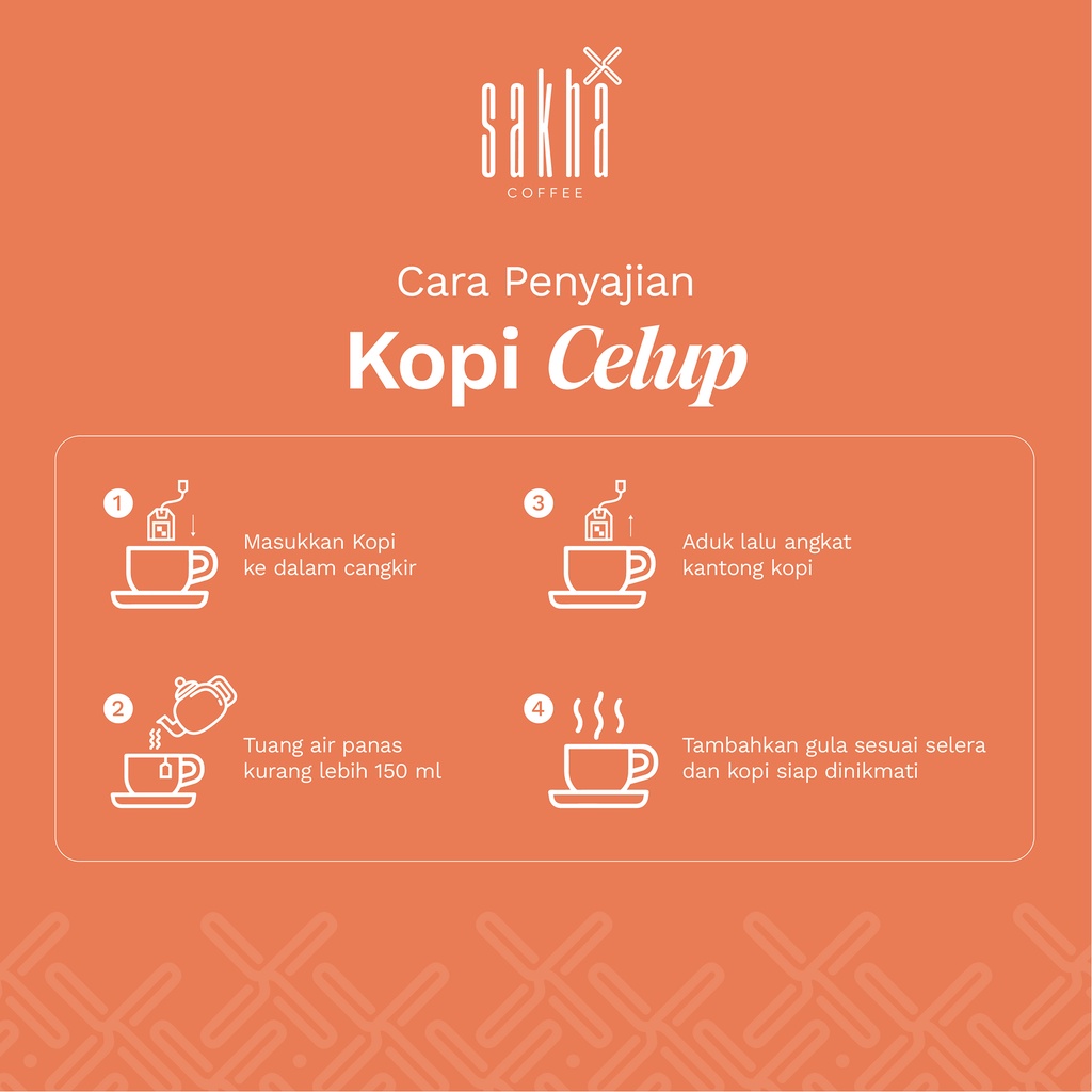 Kopi Celup Arabika Gayo Aceh Asli Murni Tanpa Ampas Tanpa Gula Coffe Instan