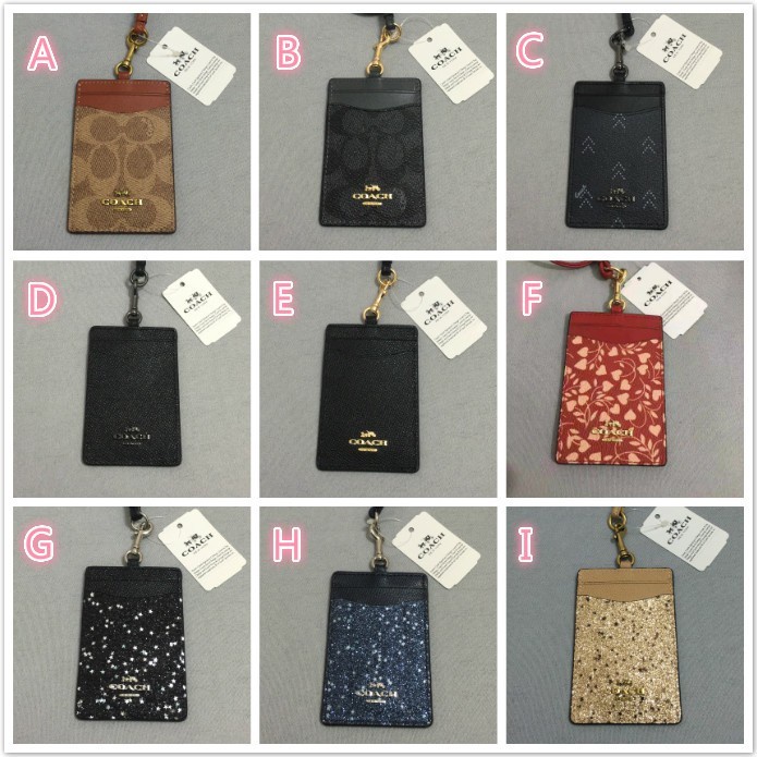 

Paja Nytbu Coach Metal Logo Authentic Id Lanyard