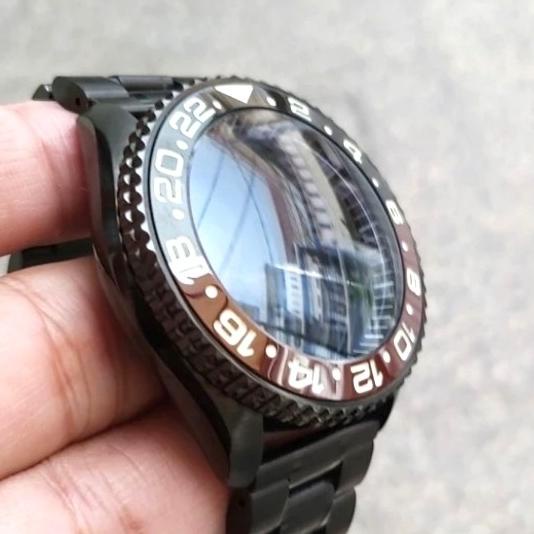 case seiko PREMIUM skx nh36 nh35 srpd black saphire mirror with rantai