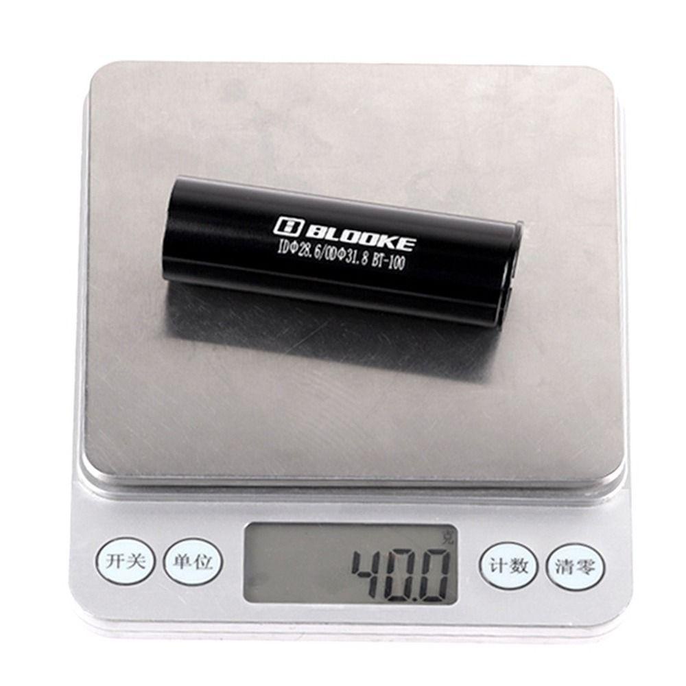 R-FLOWER 1pc Tabung Tiang Kursi Kualitas Tinggi Menyesuaikan Diameter 27.2 Aluminium Alloy Mengurangi Lengan Adapter