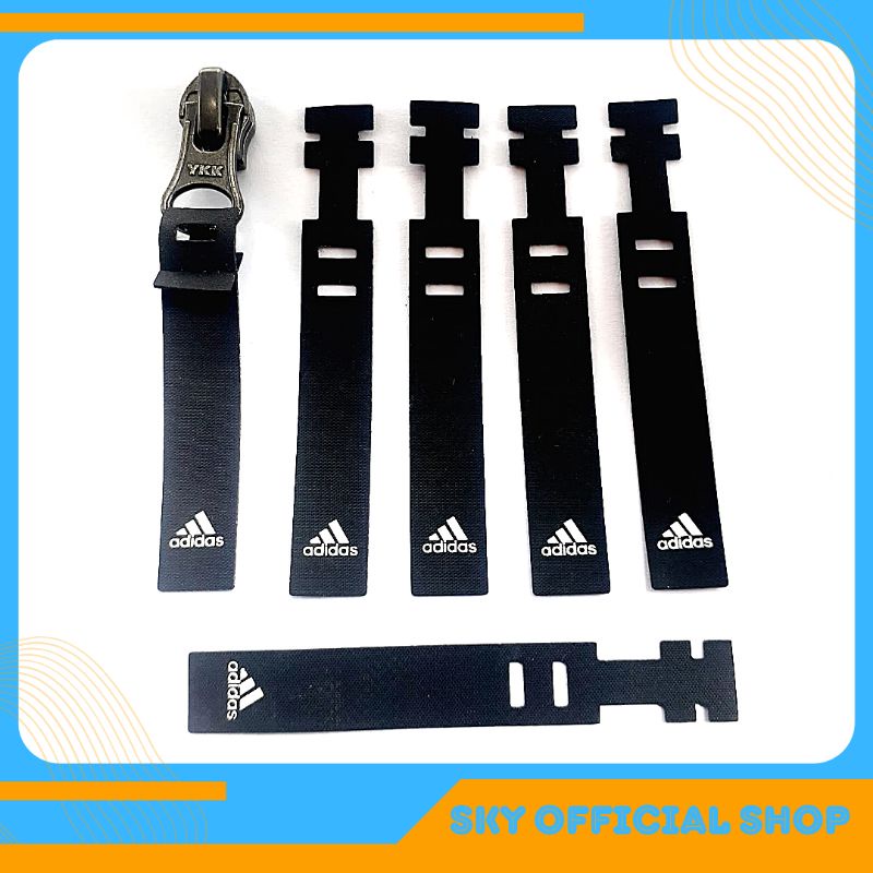 6 Pcs Tarikan Resleting Puller Zipper Stok Garment Cocok Untuk Tas Jaket Celana Dll