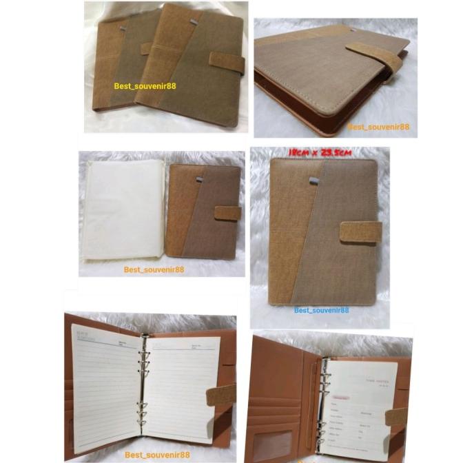 

AG 7278 Agenda Kulit Exclusive / Agenda Binder Kulit / Notebook Kulit