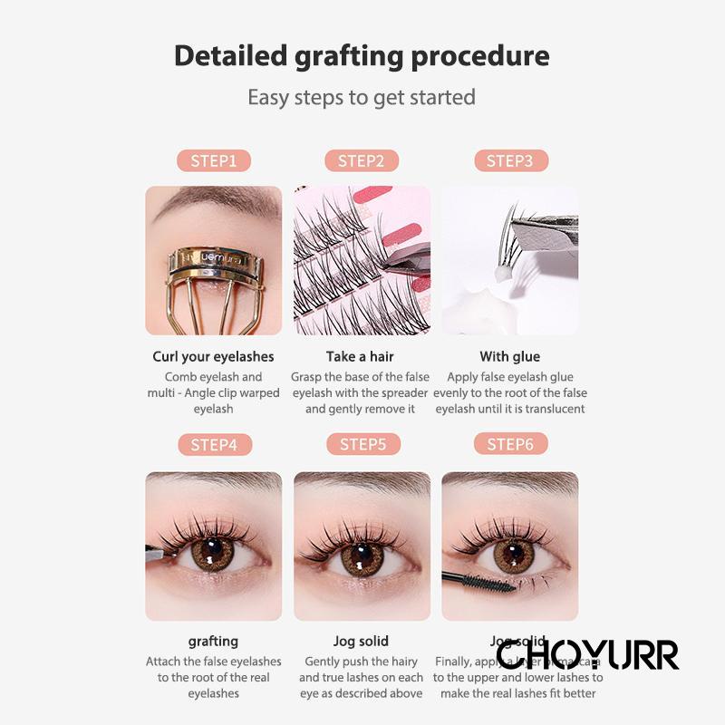 【COD】1 Pasang Bulu Mata Memadankan Bulu Mata Palsu 3D Bulu Mata Palsu Tebal Tanpa Lem  Korea Fake Eyelashes Bulu Mata Palsu Natural Untuk Kecantikan Kecantikan Set-CH