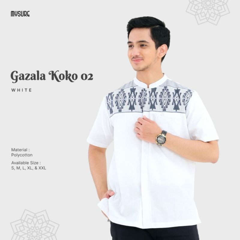 Baju Koko Mysure Gazala Koko 02