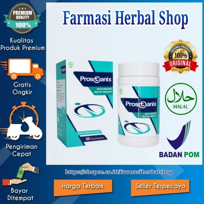 TERLARIS PROSTANIX ASLI ORIGINAL OBAT PROSTAT KUAT KERAS TAHAN LAMA BPOM