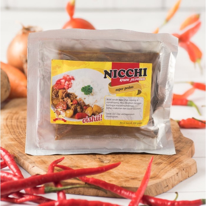 

Nicchi Bumbu Kare Jepang 100 gram - Rasa Sapi