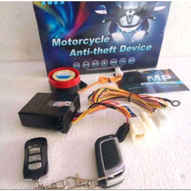 remote alarm motor mp one way