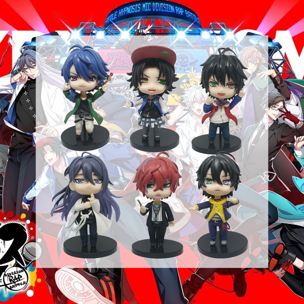 Action Figure Hypnosis Mic "Ichiro Yamada, Doppo Kannonzaka, Dice Arisugawa, Jakurai Jinguji, Jiro Y