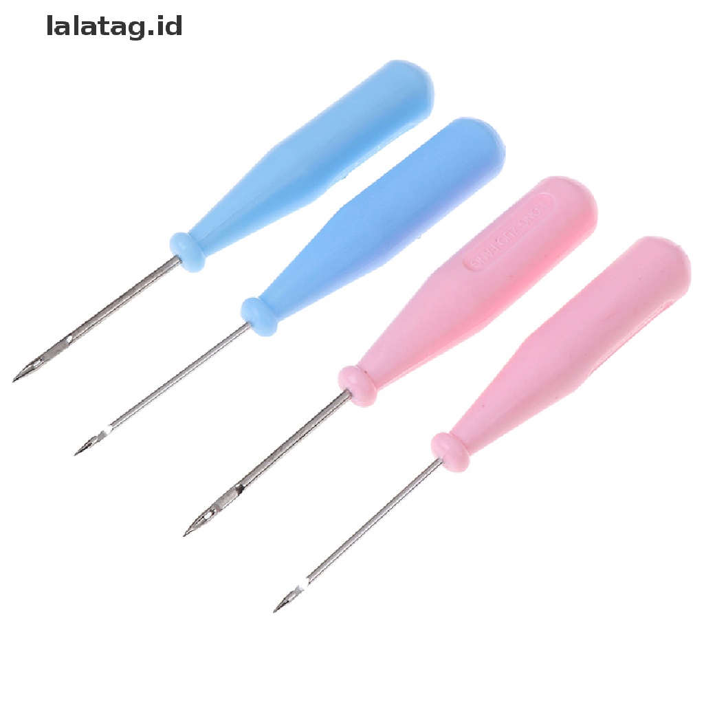 [lalatag] Steel Stitcher Jahit Awl Shoes Hole Hook DIY Alat Kulit Reparasi Sepatu s [ID]