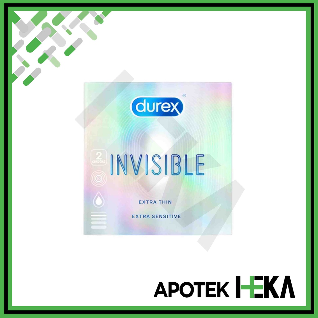 Durex Invisible Box isi 2 Kondom (SEMARANG)