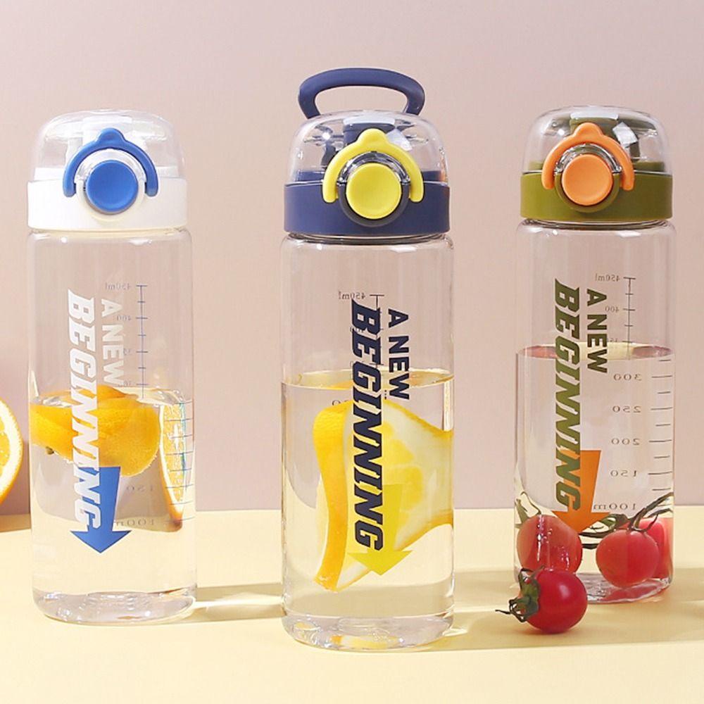 Popular Sports Water Bottle Gym Travel Botol Minum Bening Plastik