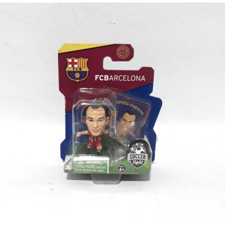 SoccerStarZ Barcelona Away 2013-2014 Andres Iniesta