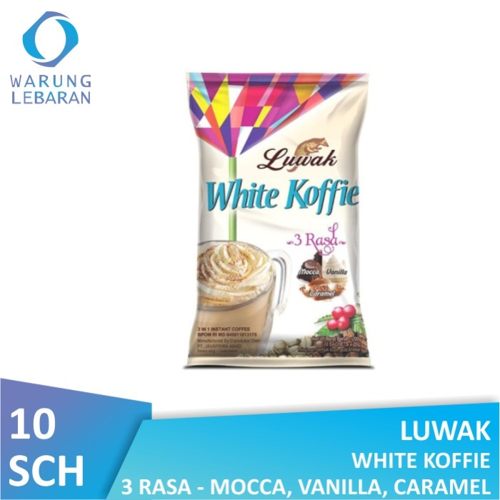 

Luwak White Koffie 3 Rasa Bag (Isi 10 Pcs)