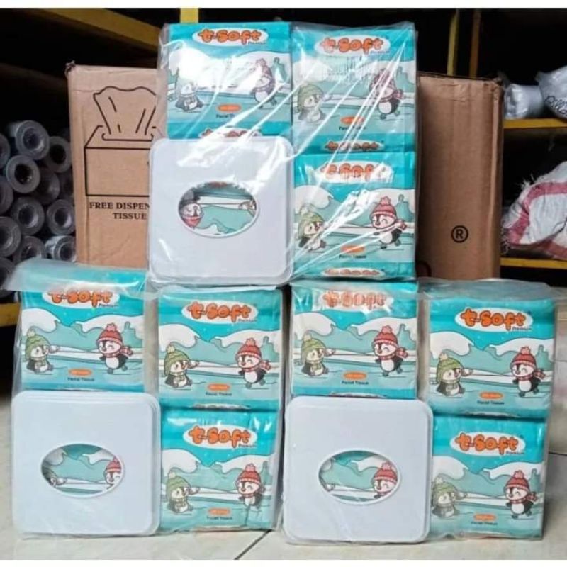 TISU T-SOFT 200shet 2ply (ISI 4 FREE TEMPAT TISU)