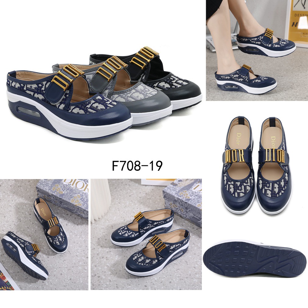 Slip-on Wedge Shoes Platform #F708-19