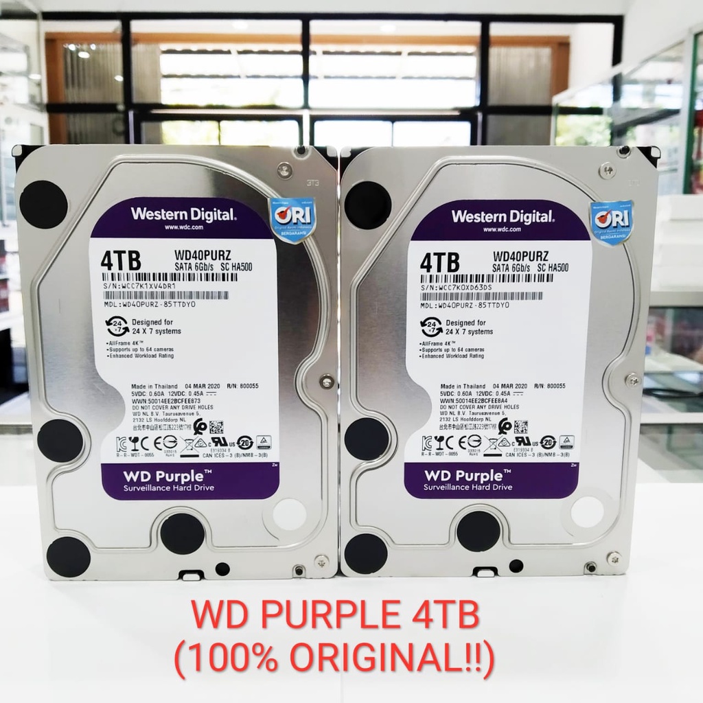 WD Purple 4TB ORI