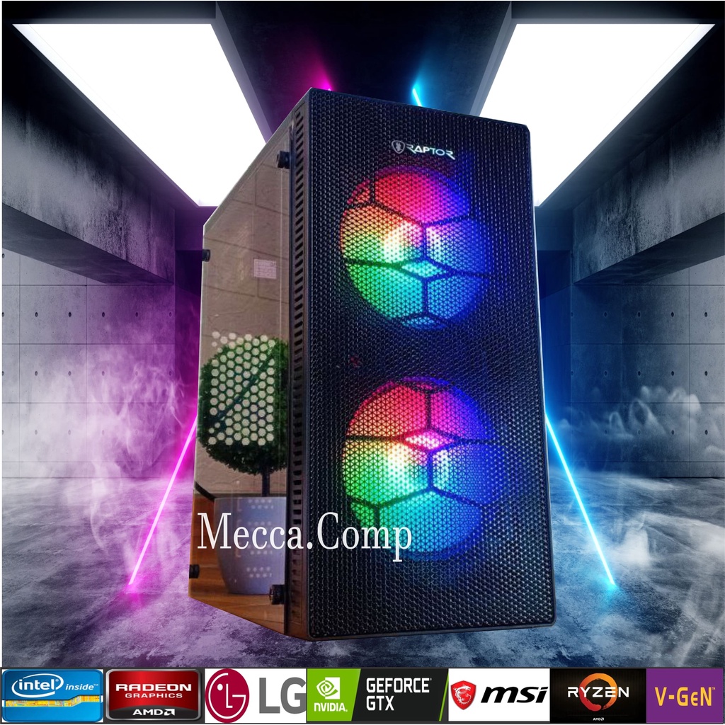 PC Gaming Core i7 - VGA 4GB DDR5 - SSD256Gb - RAm 16GB