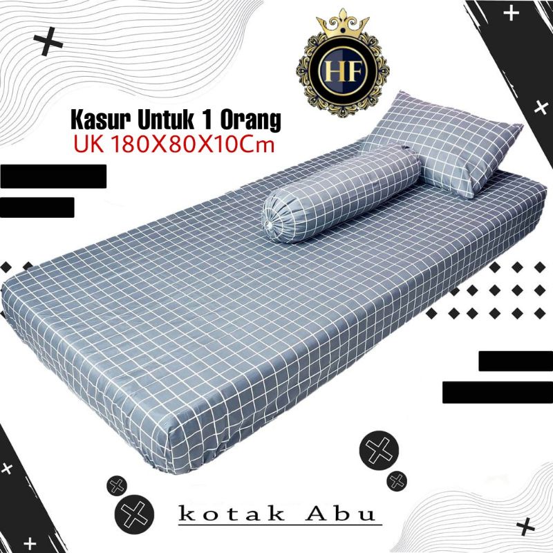 Kasur Busa Anti Kempes Untuk 1 Orang Uk 180X80X10 Cm