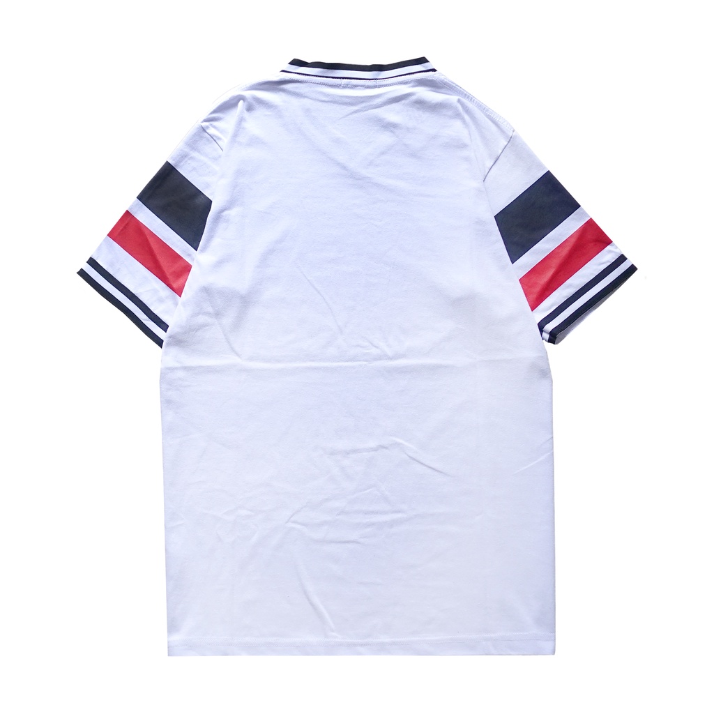 HTTP - Linea -  Kaos Tshirt Pendek Pria Baju Motif Garis Unisex
