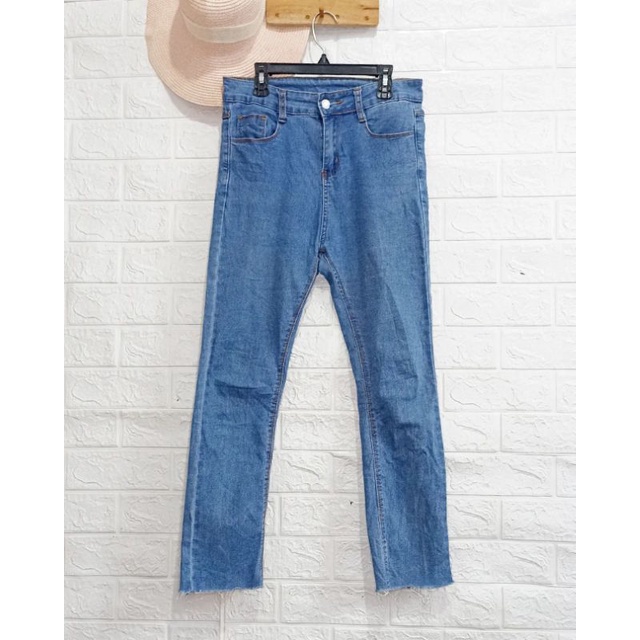 Jeans Preloved/ Celana thrif/ celana Kulot thrif