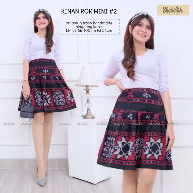 ROK WIRU MAYUNG, ROK MOTIF ETNICK