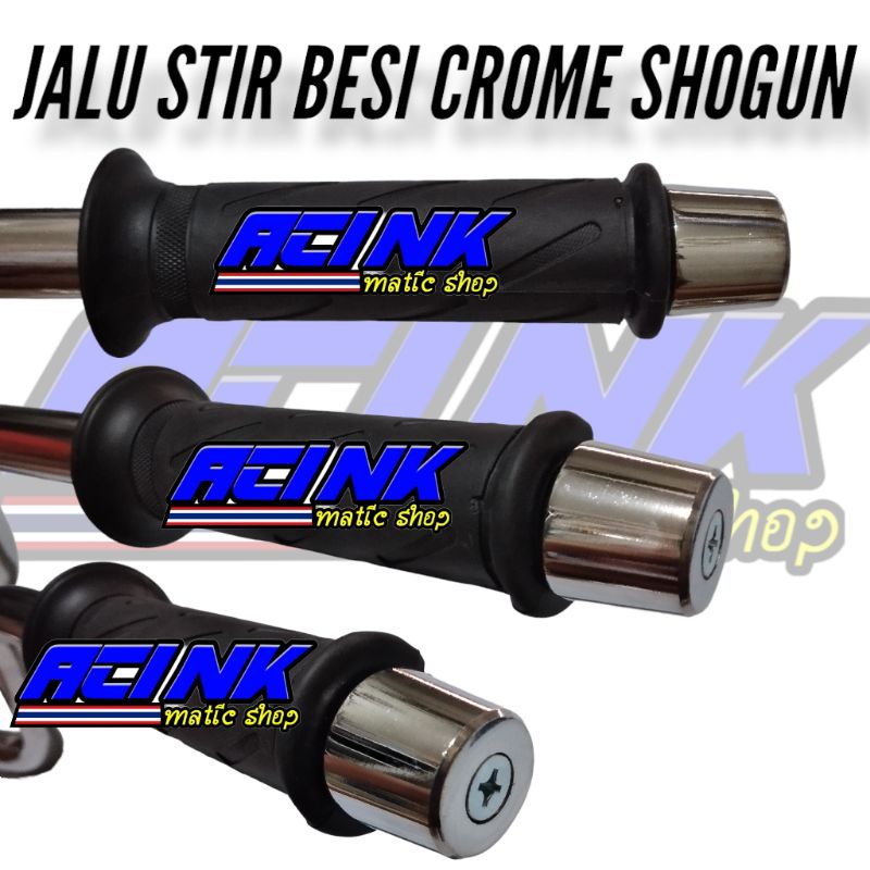 JALU STIR PCX NINJA SHOGUN SATRIA / JALU STANG STIR BESI PXC MODEL ORI / BANDUL STANG STIR