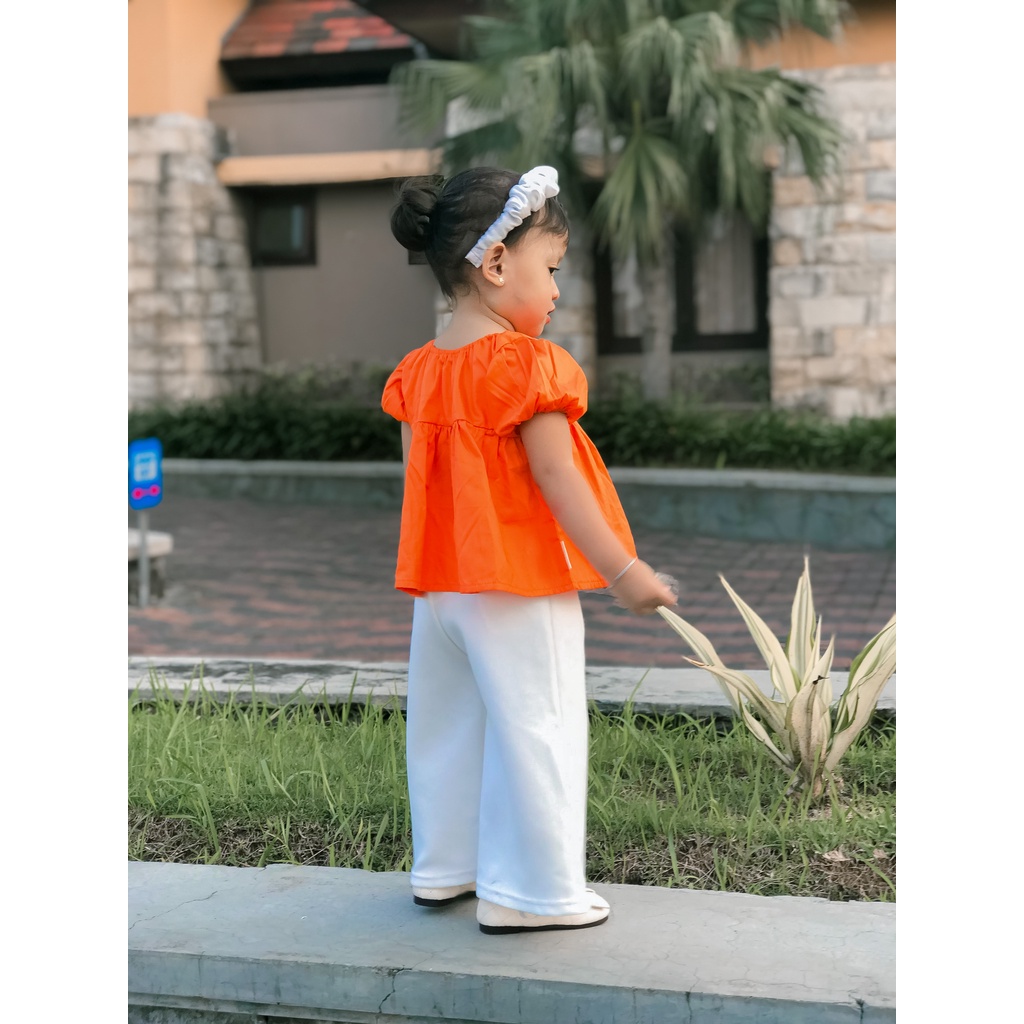 Anjani Top 1-4 Tahun Atasan Pop Lucu Blouse Fashion Anak Perempuan CBKS SNB