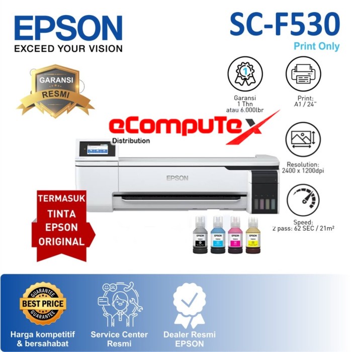 PRINTER EPSON SURECOLOR SC-F530 DYE-SUBLIMATION TEXTILE SC F530