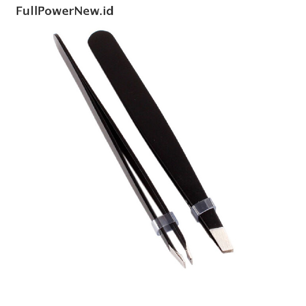 Power Profesional Penjepit Alis Miring Rambut Kecantikan Wanita Beauty Makeup Hitam Hot ID