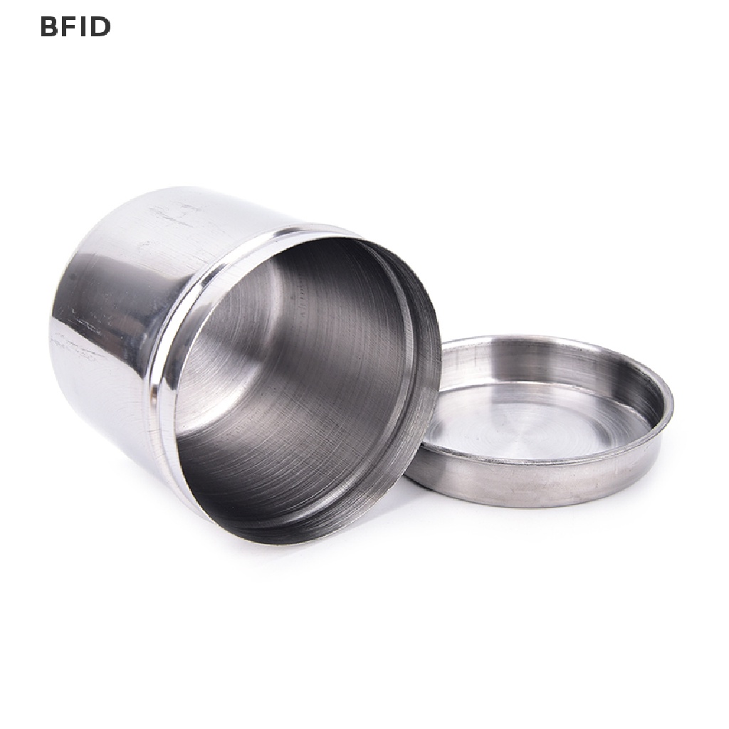 [BFID] Tato Stainless Steel Cotton Disinfection Container Canister Alat [ID]