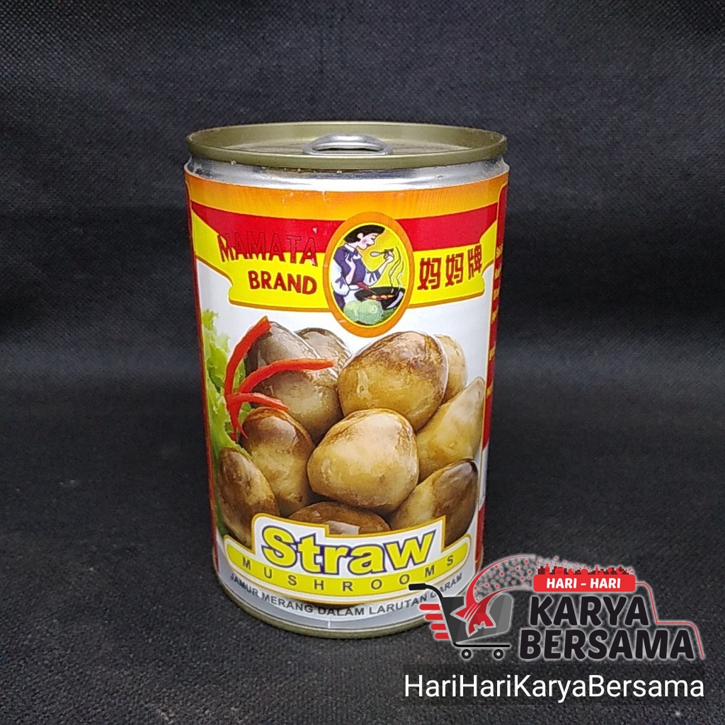 

MAMATA BRAND STRAW MUSHROOMS JAMUR MERANG 425GR