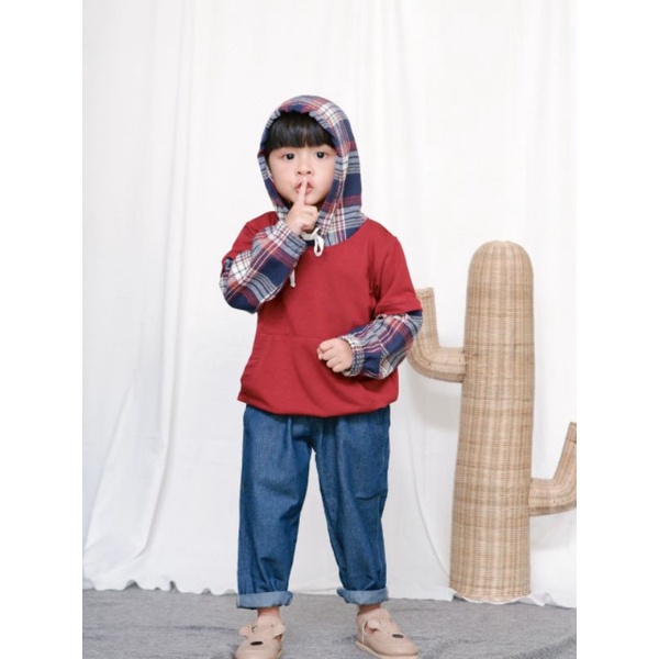 REELEY FLANEL HOODIE - SDS Kids