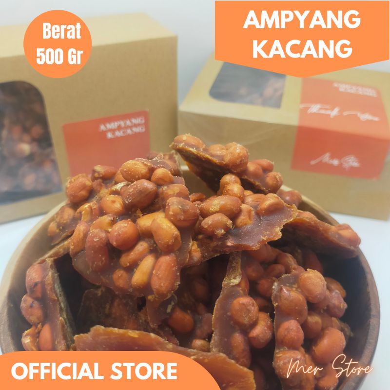 Ampyang kacang 400gram /oleh oleh jogja/ merstore