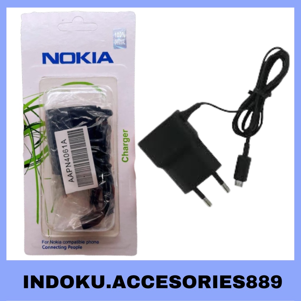 Charger Nokia 105 Micro 99% Original