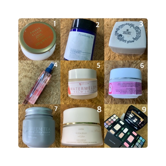 Preloved skincare m* glow