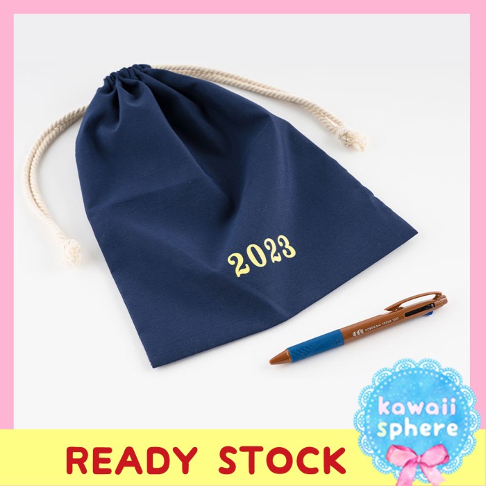 

Diary Pen Uni Jetstream / Bag Hobonichi Techo 2023 Ready Stock