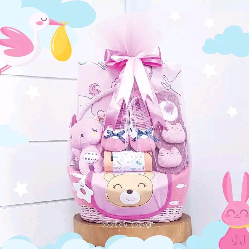 Bebibolu Baby gift | Large 1 | Baby gift set | Parcel bayi | Kado lahiran