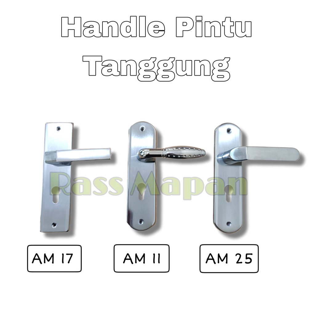 Handle Pegangan Tarikan Kunci Pintu Rumah Kamar Kos Tanggung
